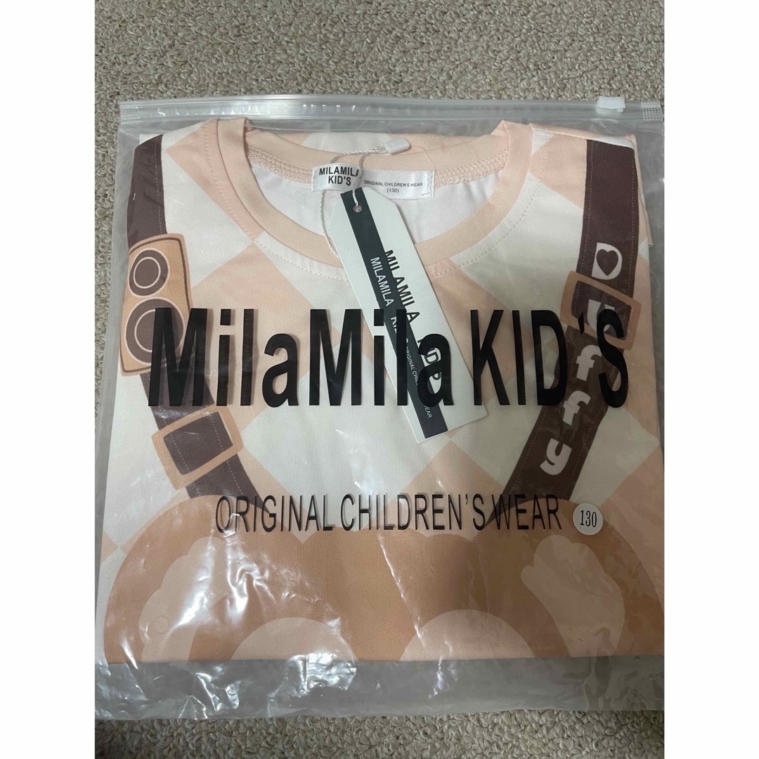 子供　ダッフィーブ半袖 キッズ/ベビー/マタニティのキッズ服男の子用(90cm~)(Tシャツ/カットソー)の商品写真