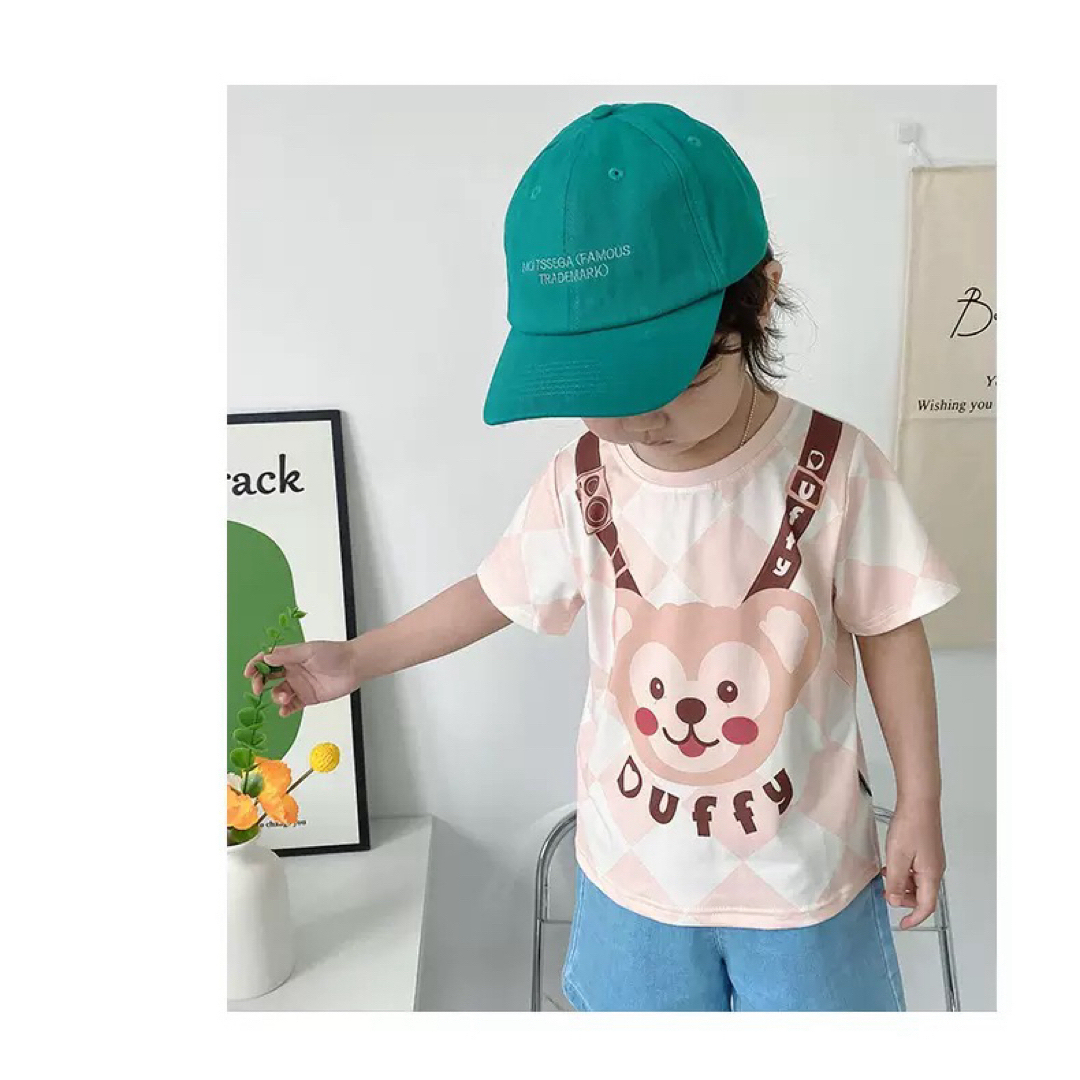 子供　ダッフィーブ半袖 キッズ/ベビー/マタニティのキッズ服男の子用(90cm~)(Tシャツ/カットソー)の商品写真