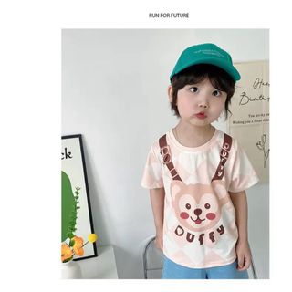 子供　ダッフィーブ半袖(Tシャツ/カットソー)