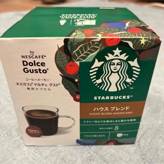 スターバックスコーヒー(Starbucks Coffee)のネスカフェ ドルチェグスト専用カプセル スターバックス ハウスブレンド 12杯分(コーヒー)