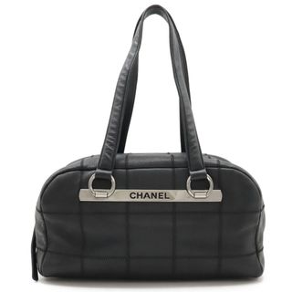 CHANEL - シャネル チョコバー ショルダーバッグ ミニボストンバッグ （12420645）