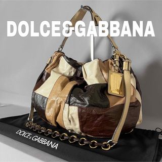 ドルチェアンドガッバーナ DOLCE&GABBANA パッチワーク2wayバッグ