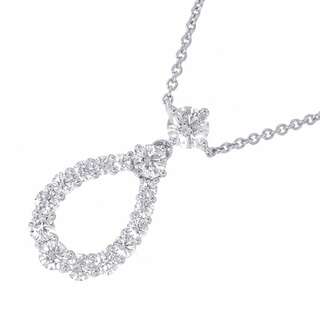 ハリーウィンストン(HARRY WINSTON)のハリーウィンストン ネックレス ループ・ペンダント エクストララージ ダイヤモンド 15P 計0.96ct Pt950プラチナ PEDPPLXLLP(ネックレス)