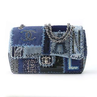 シャネル(CHANEL)のシャネル チェーンショルダーバッグ パッチワーク ココマーク デニム A65447 CHANEL バッグ(ショルダーバッグ)