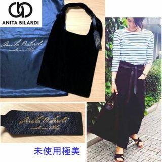 新品★ANITA BILARDI ベルベット ショルダーバッグ 未使用★