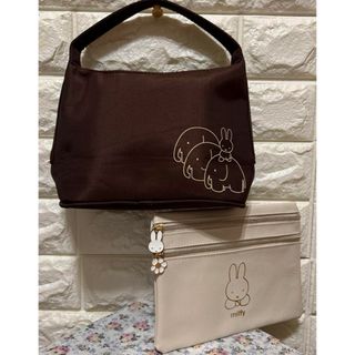 ミッフィー(miffy)のミッフィーちゃんバッグ＆ポーチ(ポーチ)