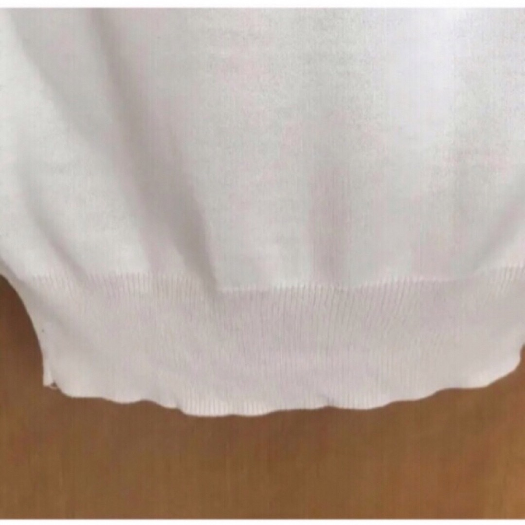 UNIQLO(ユニクロ)の【匿名・送料無料】ユニクロ　半袖　サマーニット レディースのトップス(Tシャツ(半袖/袖なし))の商品写真
