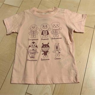 アンパンマン(アンパンマン)の⭐︎新品　アンパンマン　Tシャツ　ピンク　90(Tシャツ/カットソー)