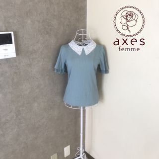 アクシーズファム(axes femme)のアクシーズファム♡1度着用　カットソー(カットソー(半袖/袖なし))