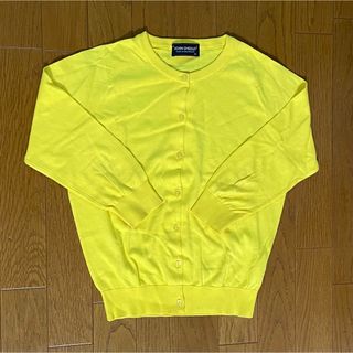 ジョンスメドレー(JOHN SMEDLEY)のジョンスメドレー JOHN SMEDLEY カーディガン イエロー 黄色(カーディガン)