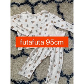 futafuta - futafuta 腹巻付きウサギ柄コットンパジャマ