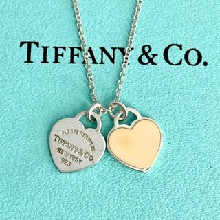 ティファニー(Tiffany & Co.)のティファニー リターントゥ ダブルハートタグ ネックレス ペンダント dj1(ネックレス)