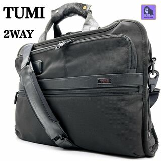 トゥミ(TUMI)のトゥミ アルファ2オーガナイザーポートフォリオ　26108D2 ブラック(ビジネスバッグ)