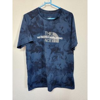 ザノースフェイス(THE NORTH FACE)のザ・ノース・フェイス　THE NORTH FACE　総柄　Tシャツ　ネイビー(Tシャツ/カットソー(半袖/袖なし))