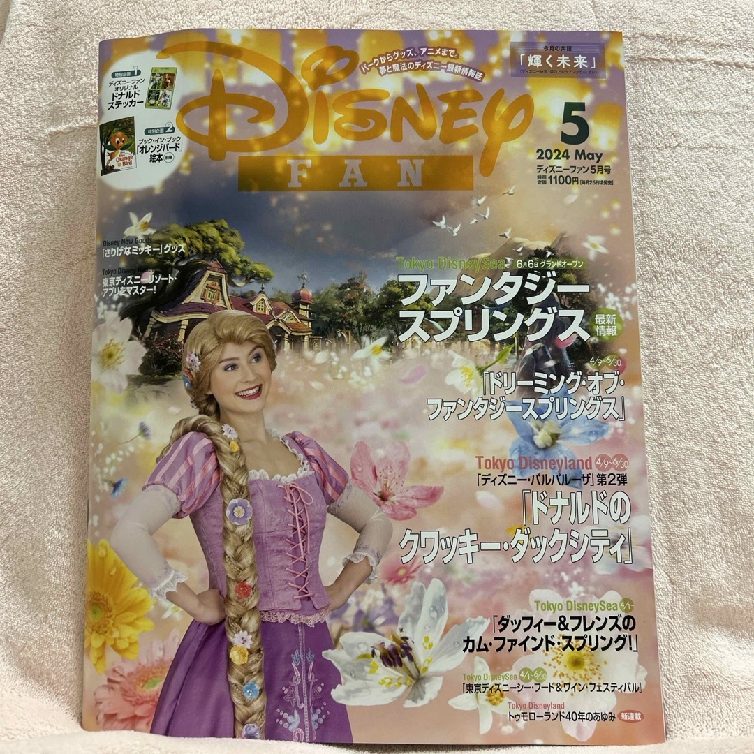 Disney FAN (ディズニーファン) 2024年 05月号 [雑誌] エンタメ/ホビーの雑誌(その他)の商品写真