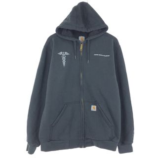 カーハート(carhartt)の古着 カーハート Carhartt サーマルライナー スウェットフルジップパーカー メンズM /eaa446813(スウェット)