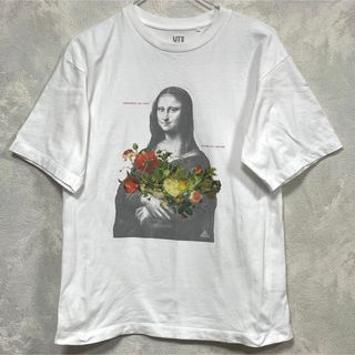 ユニクロ(UNIQLO)の【美品】UNIQLO ユニクロ UT ルーヴル美術館 Tシャツ モナリザ M(Tシャツ(半袖/袖なし))