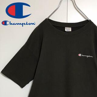 Champion - 【美品人気カラー】チャンピオン　刺繍ロゴ入りワンピース　シンプル　H785