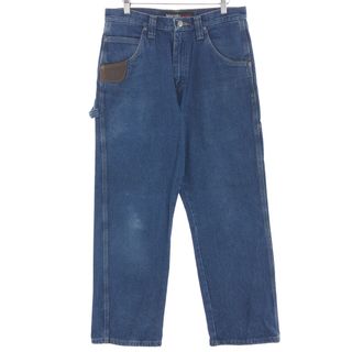 Wrangler - 古着 ラングラー Wrangler RIGGS WORKWEAR デニム ペインターパンツ メンズw32 /eaa392653