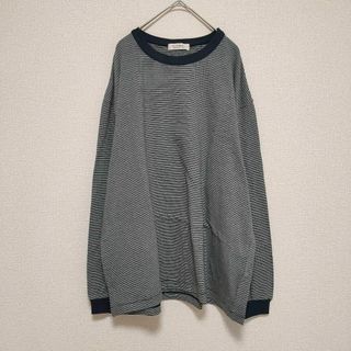 ネストローブ(nest Robe)のCONFECT ネップマルチボーダークルー長袖Tシャツ(Tシャツ/カットソー(七分/長袖))