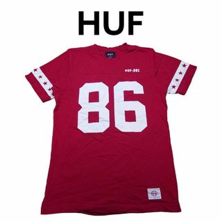 ハフ(HUF)のHUF ナンバリング　ビッグプリント　Tシャツ　ハフ　フットボールTシャツ(Tシャツ/カットソー(半袖/袖なし))