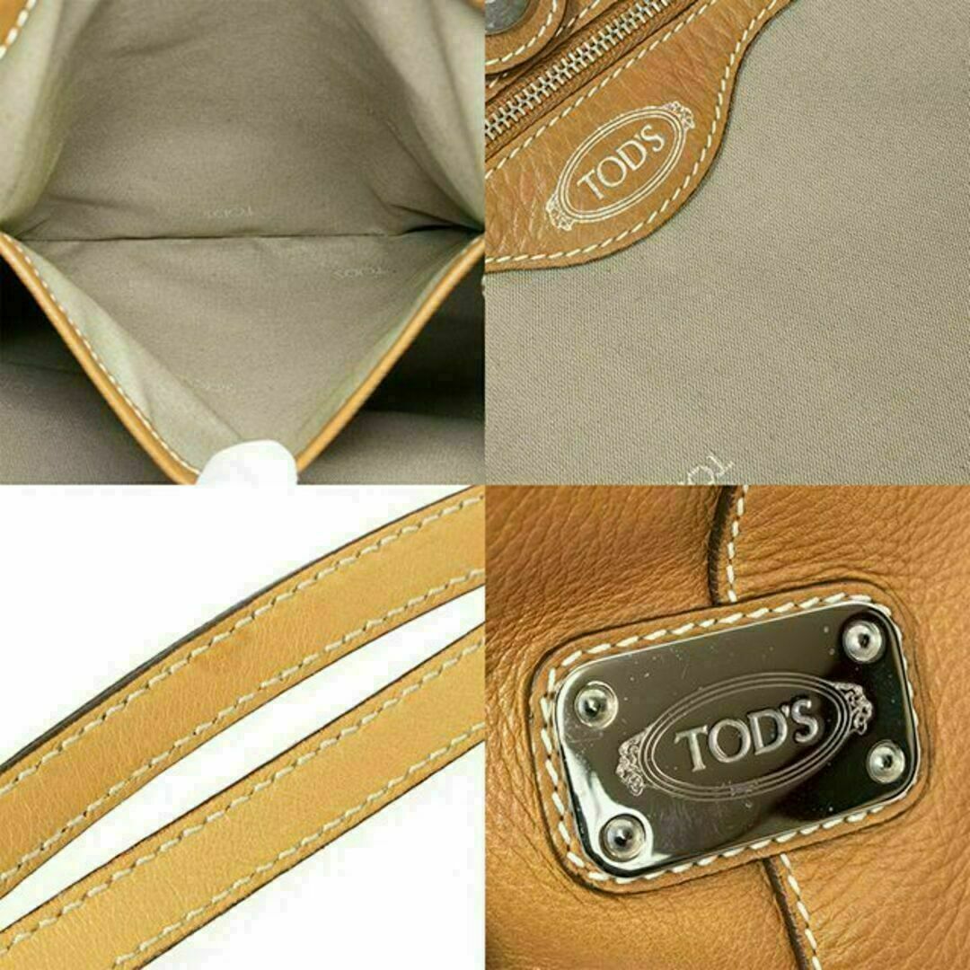 TOD'S(トッズ)の【全額返金保証・送料無料】トッズの2wayトートバッグ・正規品・外側美品・本革 レディースのバッグ(トートバッグ)の商品写真