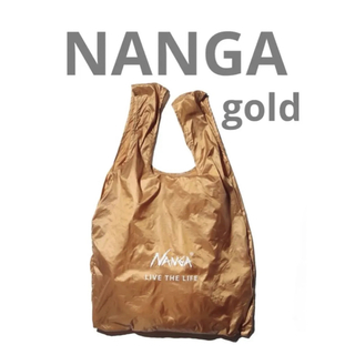 ナンガ(NANGA)のナンガ NANGA ポケッタブル エコバッグ ゴールド　gold(エコバッグ)