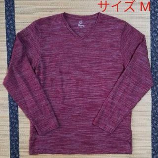 NAVY - 長袖Tシャツ　メンズ　サイズM　ロンT