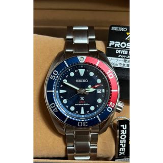 セイコー(SEIKO)の美品 SEIKO プロスペックス SBPK005 ソーラーGMT(腕時計(アナログ))