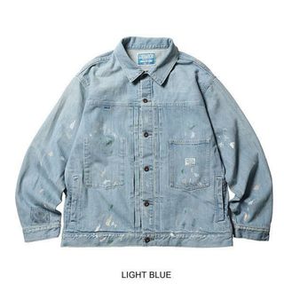 リベレイダース(Liberaiders（R）)のLiberaiders リベレイダース STAMPED DENIM JACKET(Gジャン/デニムジャケット)