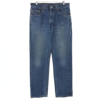 リーバイス(Levi's)の古着 00年代 リーバイス Levi's 505 REGULAR FIT STRAIGHT LEG テーパードデニムパンツ USA製 メンズw33 /eaa392654(デニム/ジーンズ)