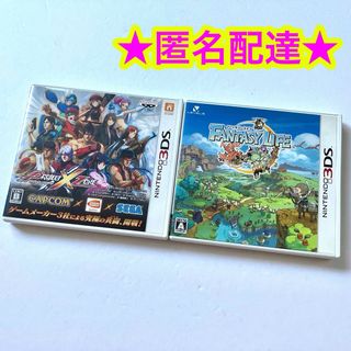 ニンテンドー3DS(ニンテンドー3DS)のプロジェクトクロスゾーン ファンタジーライフ 2点セット(携帯用ゲームソフト)