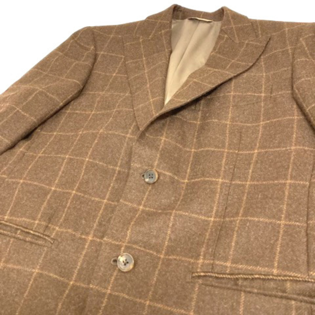 Ermenegildo Zegna(エルメネジルドゼニア)のErmenegildo Zegna ジャケット 48-6Drop ブラウン メンズのジャケット/アウター(テーラードジャケット)の商品写真