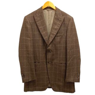 エルメネジルドゼニア(Ermenegildo Zegna)のErmenegildo Zegna ジャケット 48-6Drop ブラウン(テーラードジャケット)