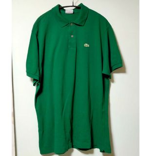 ラコステ(LACOSTE)のLACOSTE フランス製 ポロシャツ グリーン(ポロシャツ)