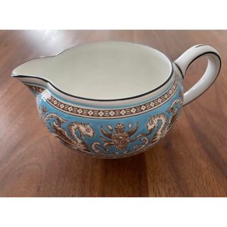 ウェッジウッド(WEDGWOOD)のウェッジウッド  フロレンティーンターコイズ　クリーマー(食器)