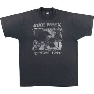 スクリーンスターズ(SCREEN STARS)の古着 90年代 スクリーンスターズ SCREEN STARS BIKE WEEK モーターサイクル バイクTシャツ USA製 メンズXL ヴィンテージ /eaa446821(Tシャツ/カットソー(半袖/袖なし))