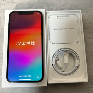 Apple - 美品　iPhone12  64GB  SIMフリー　ブラック　元箱付き