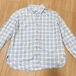 ユニクロ(UNIQLO)のユニクロ フランネルシャツ チェックシャツ M(シャツ/ブラウス(長袖/七分))