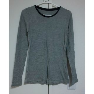 エイチアンドエム(H&M)のH＆M ボーダー XS カットソー(カットソー(長袖/七分))