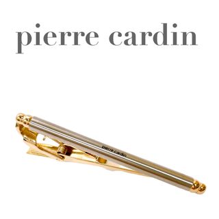 ピエールカルダン(pierre cardin)の美品 ピエールカルダン ネクタイピン シルバー ゴールド ロゴ(ネクタイピン)