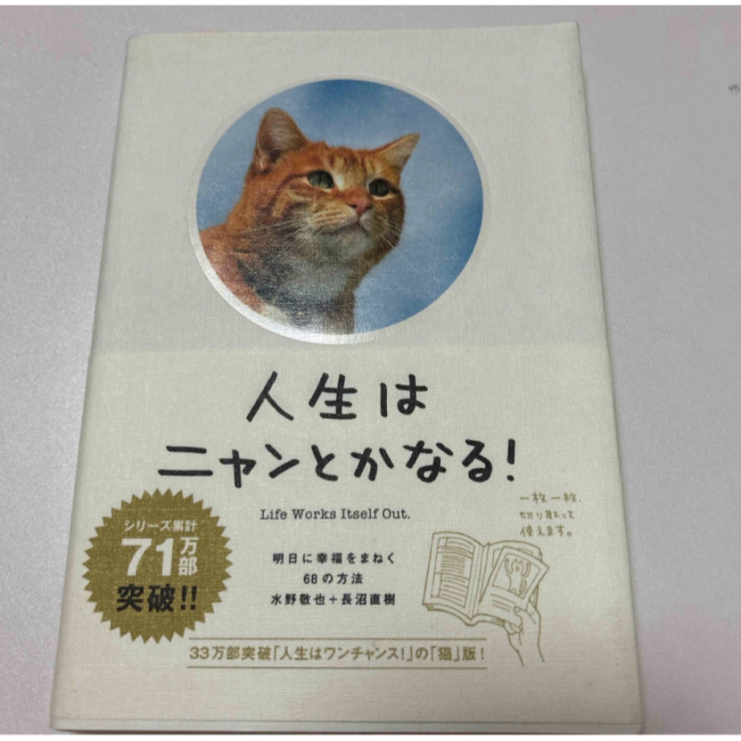 【2冊セット】「人生はワンチャンス！」「人生はニャンとかなる！ エンタメ/ホビーの本(その他)の商品写真