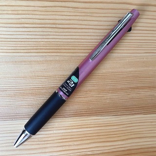 ジェットストリーム シャープペン付き2色ボールペン　ライトピンク