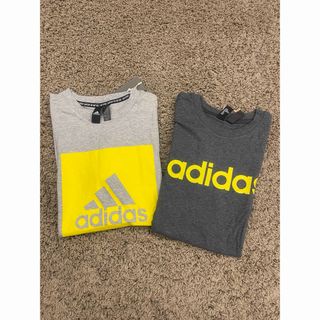 アディダス(adidas)の160 新品タグ付き ２枚セット adidas(Tシャツ/カットソー)