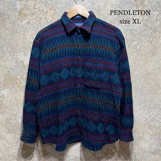 ペンドルトン(PENDLETON)のPENDLETON ペンドルトン ノルディック柄 ウールシャツ(シャツ)