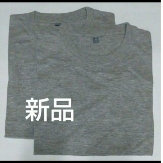 レディースグレーTシャツ 2枚セット S~Mサイズ(Tシャツ(半袖/袖なし))