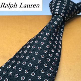 Ralph Lauren - ★ラルフローレン★ ブランド ネクタイ シルク 日本製 ハンドメイド 黒系