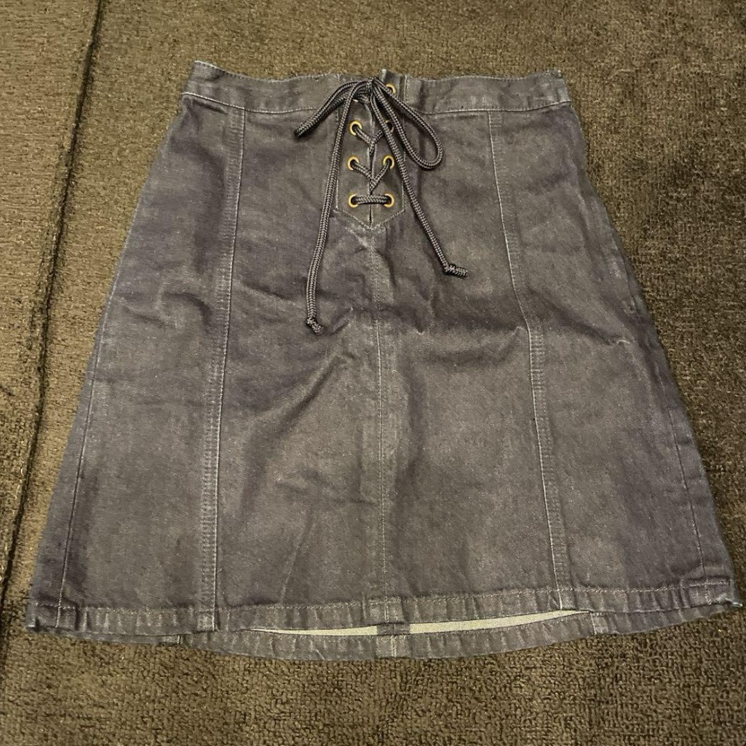 GU(ジーユー)の♡GU リボン　デニムスカート♡ レディースのスカート(ミニスカート)の商品写真