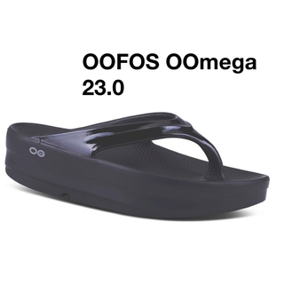 OOFOS - OOFOS ウーフォス OOmega ウーメガ　23cm 厚底