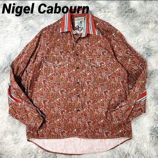 ナイジェルケーボン(Nigel Cabourn)のNigel Cabourn ENGLAND ナイジェルケーボン ペイズリー柄 総(シャツ)